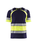 T-shirt haute-visibilité Blåkläder 3421 Marine/Jaune fluo Blaklader - 342110308833