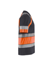 T-shirt haute-visibilité Blåkläder 3421 Gris moyen/Orange fluo Blaklader - 342110309653