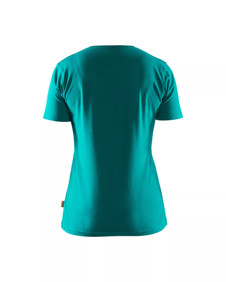 T-shirt imprimé 3D femme Blåkläder 3431 Bleu canard Blaklader - 343110424909
