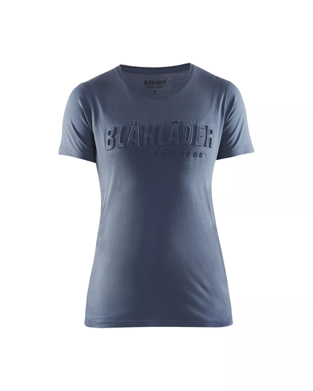T-shirt imprimé 3D femme Blåkläder 3431 Bleu paon Blaklader - 343110428209