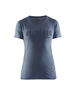T-shirt imprimé 3D femme Blåkläder 3431 Bleu paon Blaklader - 343110428209