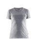 T-shirt imprimé 3D femme Blåkläder 3431 Gris chiné Blaklader - 343110439000
