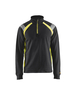 Sweat col camionneur détails fluo Blåkläder 3432 Noir/Jaune fluo Blaklader - 343211589933
