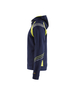 Sweat zippé à capuche détails fluo Blåkläder 3433 Marine/Jaune fluo Blaklader - 343311588933