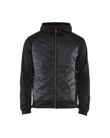 Veste hybride Blåkläder 3463 Noir/Rouge Blaklader - 346325269956