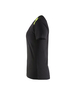 T-shirt femme Blåkläder 3479 Noir/Jaune fluo Blaklader - 347910429933