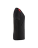 T-shirt femme Blåkläder 3479 Noir/Rouge Blaklader - 347910429956