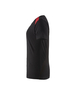 T-shirt femme Blåkläder 3479 Noir/Rouge Blaklader - 347910429956