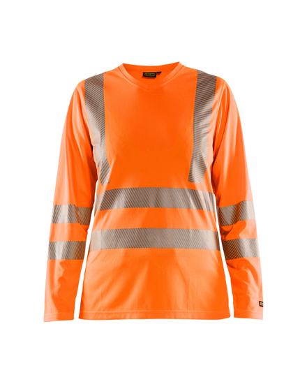 T-shirt manches longues haute-visibilité anti-odeur femme Blåkläder 3485 Orange fluo Blaklader - 348510135300