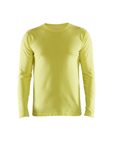 T-shirt manches longues Blåkläder 3500 Jaune fluo Blaklader - 350010423300