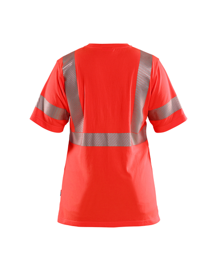 T-shirt Haute-Visibilité Femme Blåkläder 3502 Rouge fluo Blaklader - 350225375500