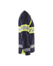 T-shirt manches longues haute-visibilité Blåkläder 3510 Marine/Jaune fluo Blaklader - 351010308833