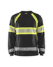 T-shirt manches longues haute-visibilité Blåkläder 3510 Noir/Jaune fluo Blaklader - 351010309933