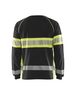 T-shirt manches longues haute-visibilité Blåkläder 3510 Noir/Jaune fluo Blaklader - 351010309933