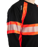 T-shirt manches longues haute-visibilité Blåkläder 3510 Noir/Rouge fluo Blaklader - 351010309955