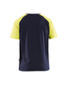 T-shirt détails fluo Blåkläder 3515 Marine/Jaune fluo Blaklader - 351510308833
