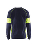 T-shirt manches longues Blåkläder 3520 Marine/Jaune fluo Blaklader - 352010308833