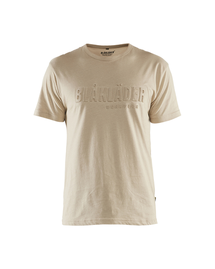 T-shirt beige Blaklader 3531 imprimé 3D - 353110422509