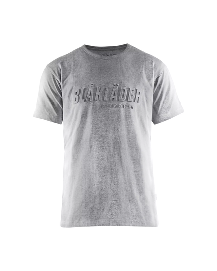 T-shirt gris Blaklader 3531 imprimé 3D - 353110439000
