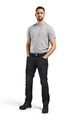 T-shirt gris Blaklader 3531 imprimé 3D - 353110439000