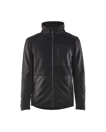 Sweat zippé à capuche Blåkläder 3540 Noir Blaklader - 354025269900