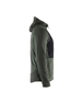 Sweat zippé à capuche Blåkläder 3540 Vert foncé/Noir Blaklader - 354025334199