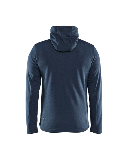 Sweat zippé à capuche Blåkläder 3540 Bleu guède/Noir Blaklader - 354025338299