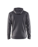 Sweat zippé à capuche Blåkläder 3540 Noir/Gris clair Blaklader - 354025339991