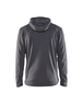 Sweat zippé à capuche Blåkläder 3540 Noir/Gris clair Blaklader - 354025339991