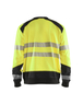 Sweat haute-visibilité Blåkläder 3541 Jaune fluo/Noir Blaklader - 354125283399