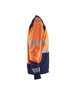 Sweat haute-visibilité Blåkläder 3541 Orange fluo/Marine Blaklader - 354125285389