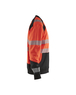 Sweat haute-visibilité Blåkläder 3541 Rouge fluo/Noir Blaklader - 354125285599