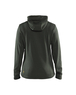 Sweat zippé à capuche femme Blåkläder 3542 Vert foncé/Noir Blaklader - 354225334199