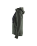 Sweat zippé à capuche femme Blåkläder 3542 Vert foncé/Noir Blaklader - 354225334199