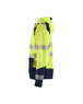 Sweat zippé à capuche haute-visibilité Blåkläder 3546 Jaune fluo/Marine Blaklader - 354625283389
