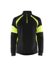 Sweat avec parties haute-visibilité Blåkläder 3550 Noir/Jaune fluo Blaklader - 355011589933
