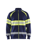 Sweat haute-visibilité Blåkläder 3551 Marine/Jaune fluo Blaklader - 355111588933