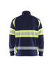 Sweat haute-visibilité Blåkläder 3551 Marine/Jaune fluo Blaklader - 355111588933