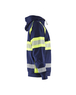 Sweat à capuche haute-visibilité Blåkläder 3552 Marine/Jaune fluo Blaklader - 355211588933