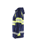 Sweat à capuche haute-visibilité Blåkläder 3552 Marine/Jaune fluo Blaklader - 355211588933