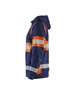 Sweat à capuche haute-visibilité Blåkläder 3552 Marine/Orange fluo Blaklader - 355211588953