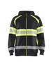 Sweat à capuche haute-visibilité Blåkläder 3552 Noir/Jaune fluo Blaklader - 355211589933