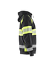 Sweat à capuche haute-visibilité Blåkläder 3552 Noir/Jaune fluo Blaklader - 355211589933