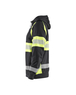 Sweat à capuche haute-visibilité Blåkläder 3552 Noir/Jaune fluo Blaklader - 355211589933