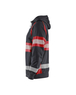 Sweat à capuche haute-visibilité Blåkläder 3552 Noir/Rouge fluo Blaklader - 355211589955