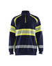 Sweat haute-visibilité Blåkläder 3553 Marine/Jaune fluo Blaklader - 355311588933