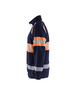 Sweat haute-visibilité Blåkläder 3553 Marine/Orange fluo Blaklader - 355311588953