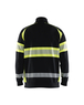 Sweat haute-visibilité Blåkläder 3553 Noir/Jaune fluo Blaklader - 355311589933