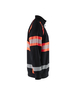 Sweat haute-visibilité Blåkläder 3553 Noir/Rouge fluo Blaklader - 355311589955