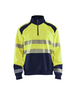 Sweat col camionneur haute-visibilité Blåkläder 3556 Jaune fluo/Marine Blaklader - 355625283389